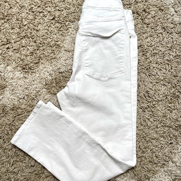 Frame Jeans white Le High Straight Jeans size 30 - Picture 5 of 11
